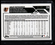 Load image into Gallery viewer, 2023 Topps Adley Rutschman Chrome Rookie Image Variations Gold Refractor #/50
