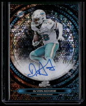 Load image into Gallery viewer, 2025 Topps Chrome Cosmic De'Von Achane Equinox Auto Black Eclipse Refractor #/10
