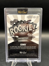 Load image into Gallery viewer, 2025 WIld Card Alumination Comix Rookie &amp; Legend Raywave Silver Cam Skattebo #/1
