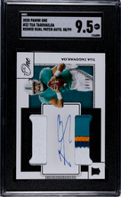 Load image into Gallery viewer, 2020 Panini One #32 Tua Tagovailoa SGC 9.5 #/99
