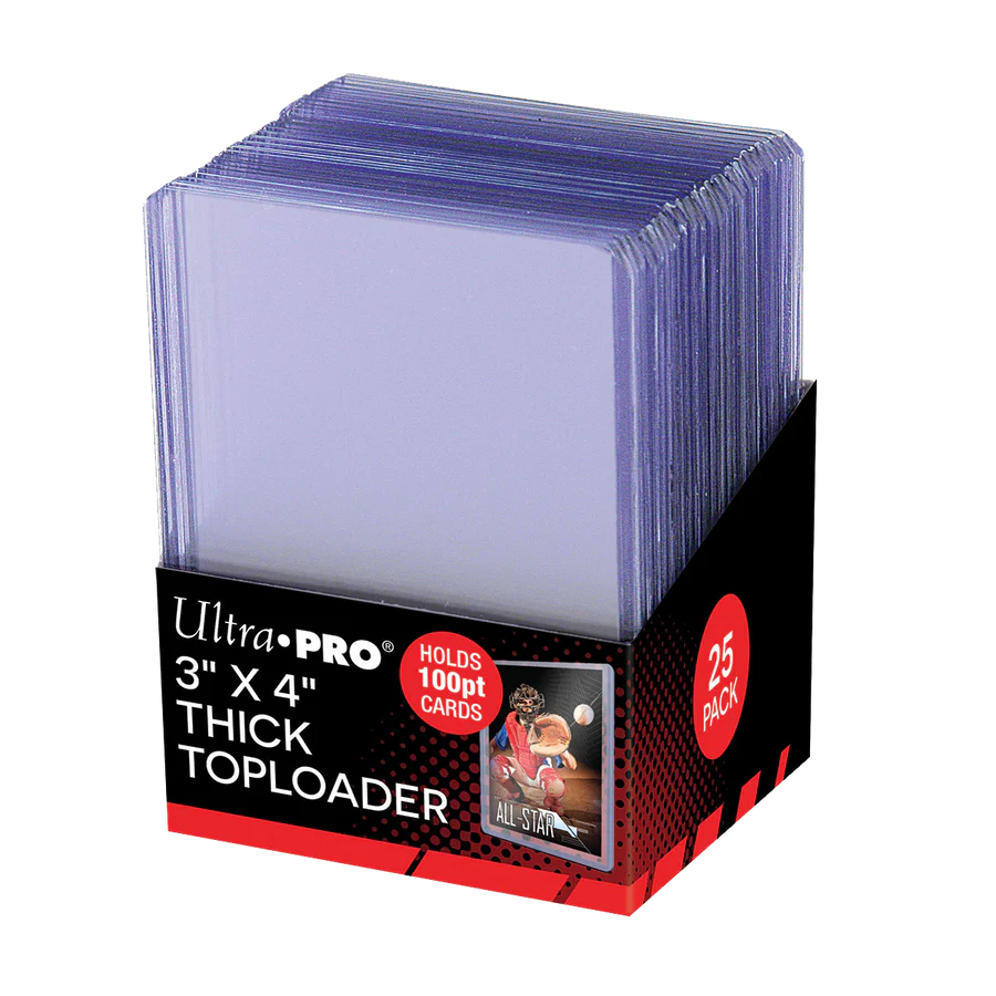 Ultra Pro 3x4 100pt Toploaders