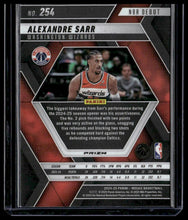 Load image into Gallery viewer, 2024-25 Panini Mosaic #254 Alexandre Sarr Honeycomb Mosaic
