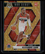 Load image into Gallery viewer, 2024-25 Panini Mosaic #254 Alexandre Sarr Honeycomb Mosaic
