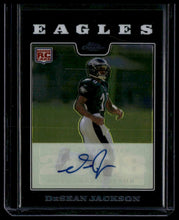 Load image into Gallery viewer, 2008 Topps Chrome #TC198 DeSean Jackson Rookie Autographs
