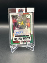 Load image into Gallery viewer, Penei Sewell 2021 Panini Contenders College Ticket Red Auto #194 Rookie Card
