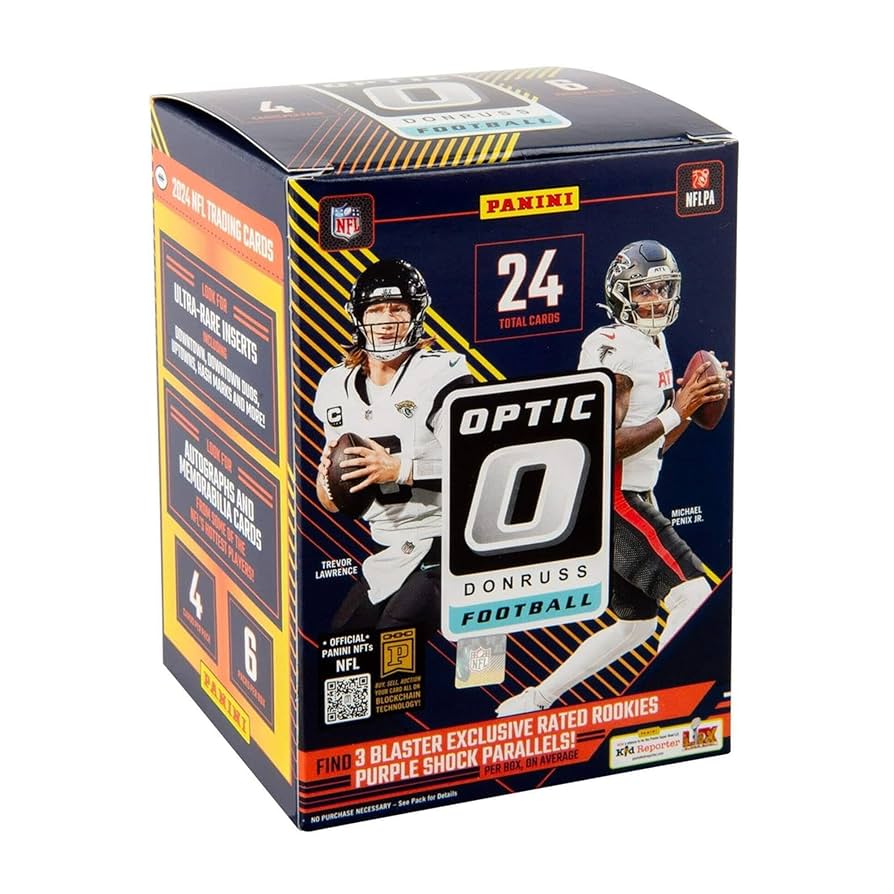 2024 Panini Donruss Optic Football Blaster Box (Purple Shock)