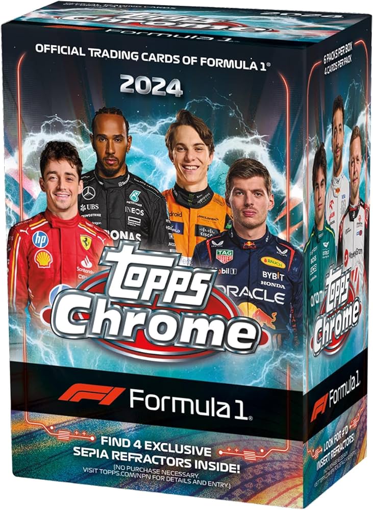 2024 Topps Chrome Value Formula 1 Hobby Box