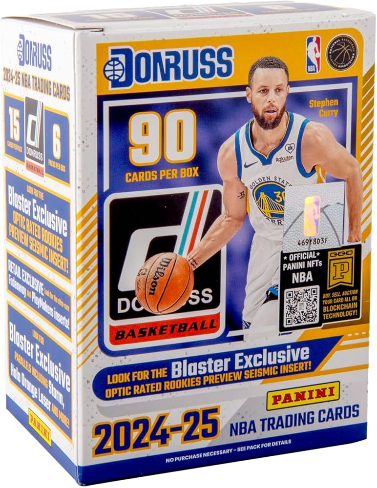 2024/25 Panini Donruss Basketball Blaster Box