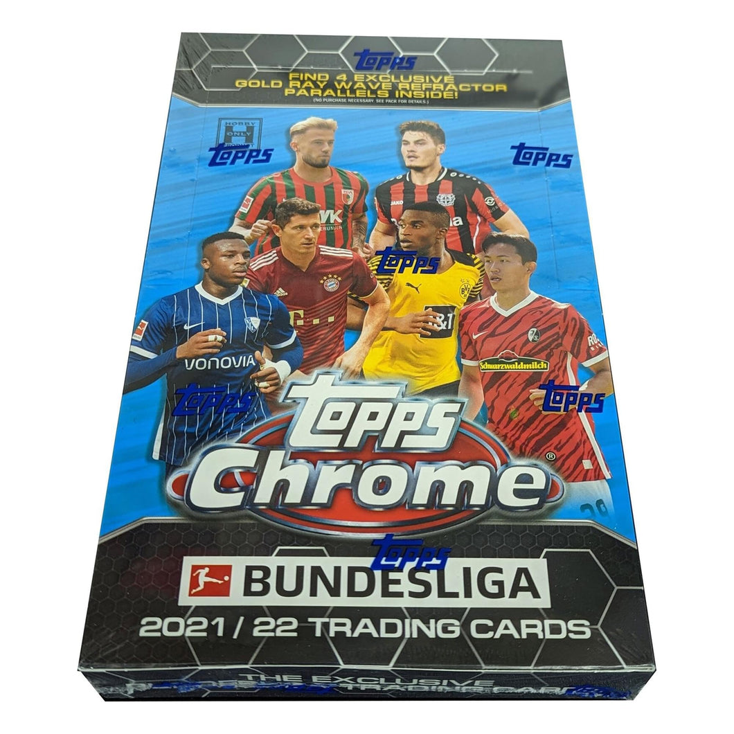 2021/22 Topps Chrome Bundesliga Soccer Hobby Box