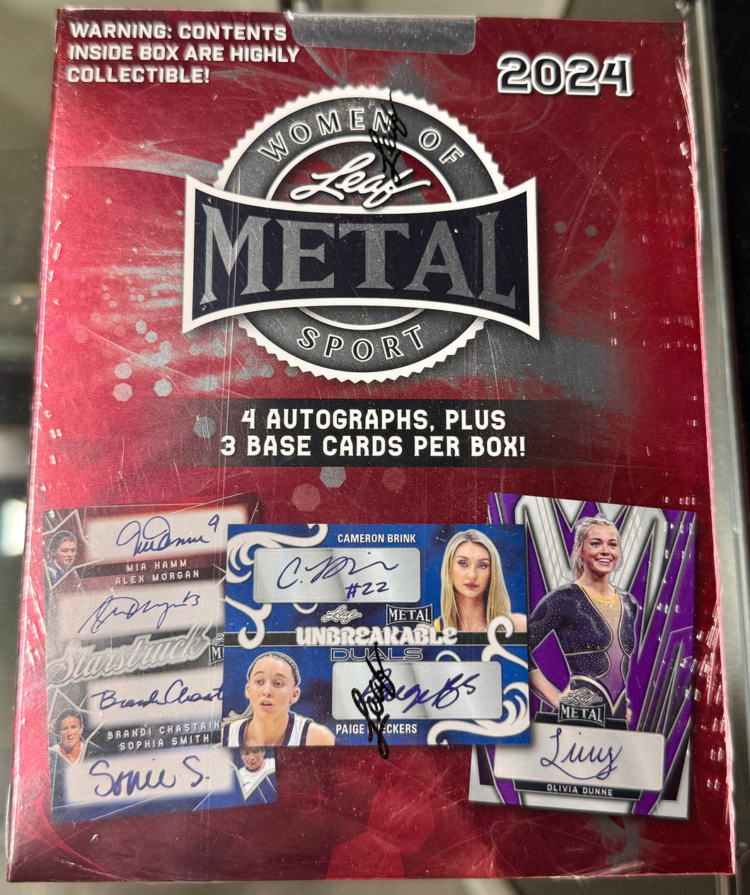 2024 Leaf Metal Women of Sport Hobby Box