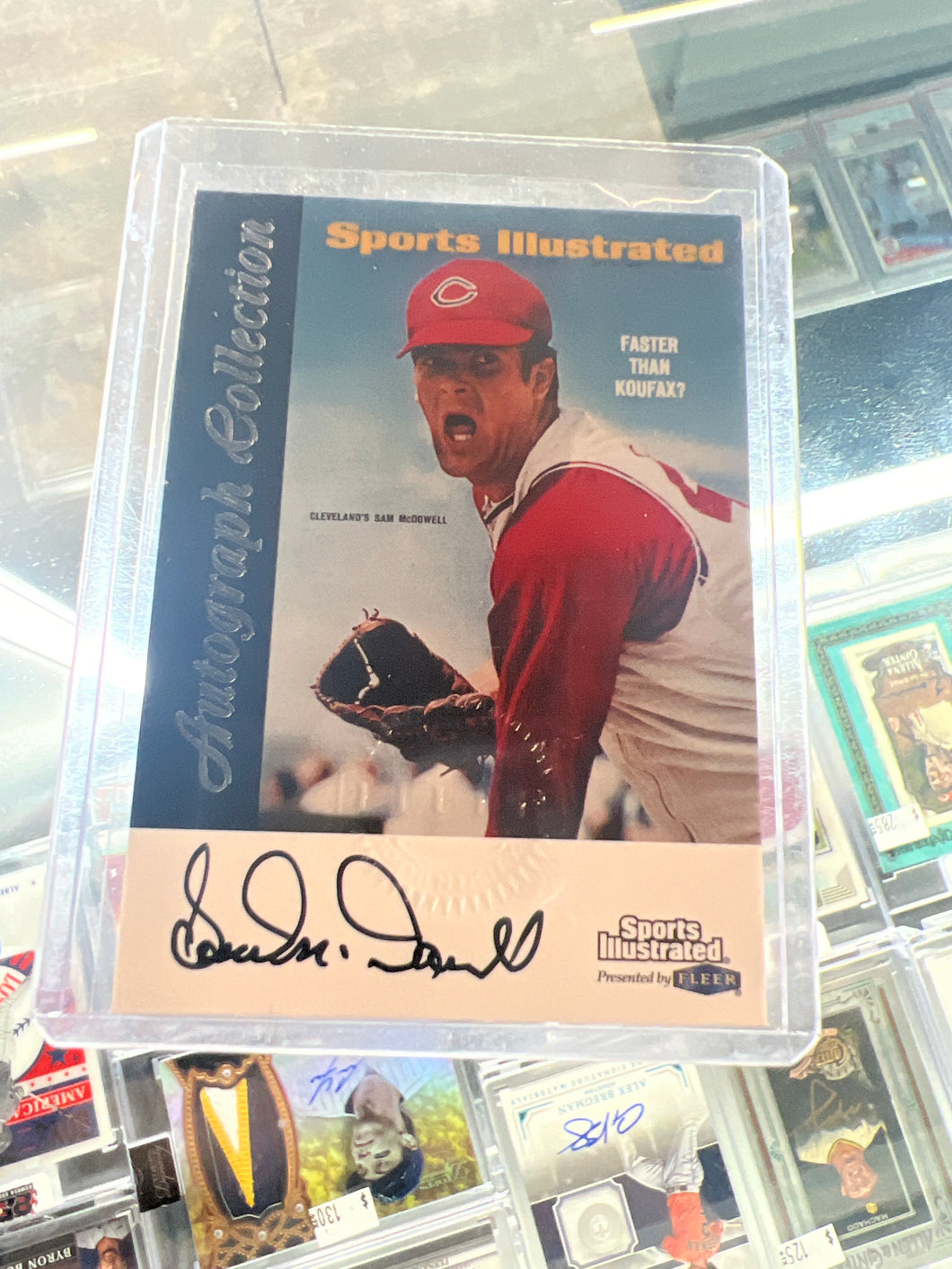 Sam McDowell 1999 Sports Illustrated Greats of the Game #NNO Autographs Auto
