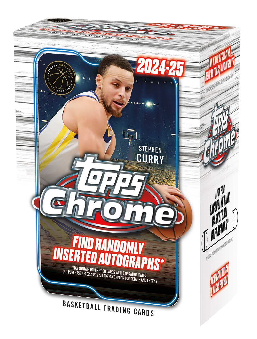 2024/25 Topps Chrome Basketball Blaster 40 Box Case
