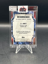 Load image into Gallery viewer, J.J. Watt 2024 Topps Resurgence Green Shimmer Auto /15 #RS-JJW
