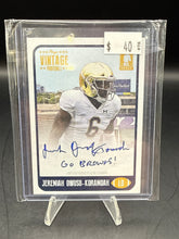 Load image into Gallery viewer, Jeremiah Owusu-Koramoah 2021 Onyx Vintage Auto RC Go Browns Inscription 8/15

