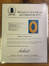 Load image into Gallery viewer, Stephen Curry Autographed Jersey Beckett Authenticated
