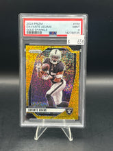 Load image into Gallery viewer, Davante Adams 2024 Panini Prizm Gold Sparkle /24 #150 PSA 9
