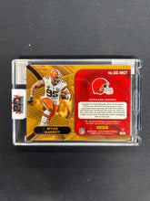 Load image into Gallery viewer, Myles Garrett 2024 Panini Gold Standard Gold Gear /24 #GG-MGT
