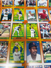 Load image into Gallery viewer, 1990 Topps Uncut Sheets (6) &amp; (1) 1991 Topps Stadium Club Uncut Sheet
