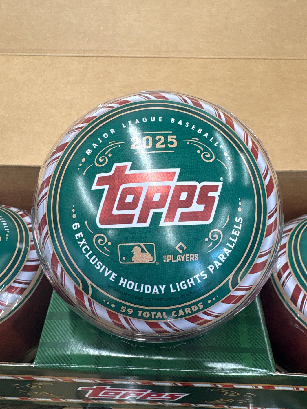 2025 Topps Baseball Holiday Tin