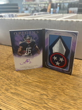 Load image into Gallery viewer, AJ Brown 2019 Panini Origins Jumbo Logo Patch Auto Booklet RC 1/3
