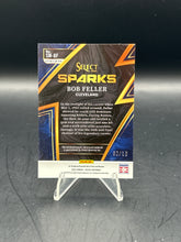 Load image into Gallery viewer, Bob Feller 2023 Panini Select Sparks Gold Relic /10 #SM-BF
