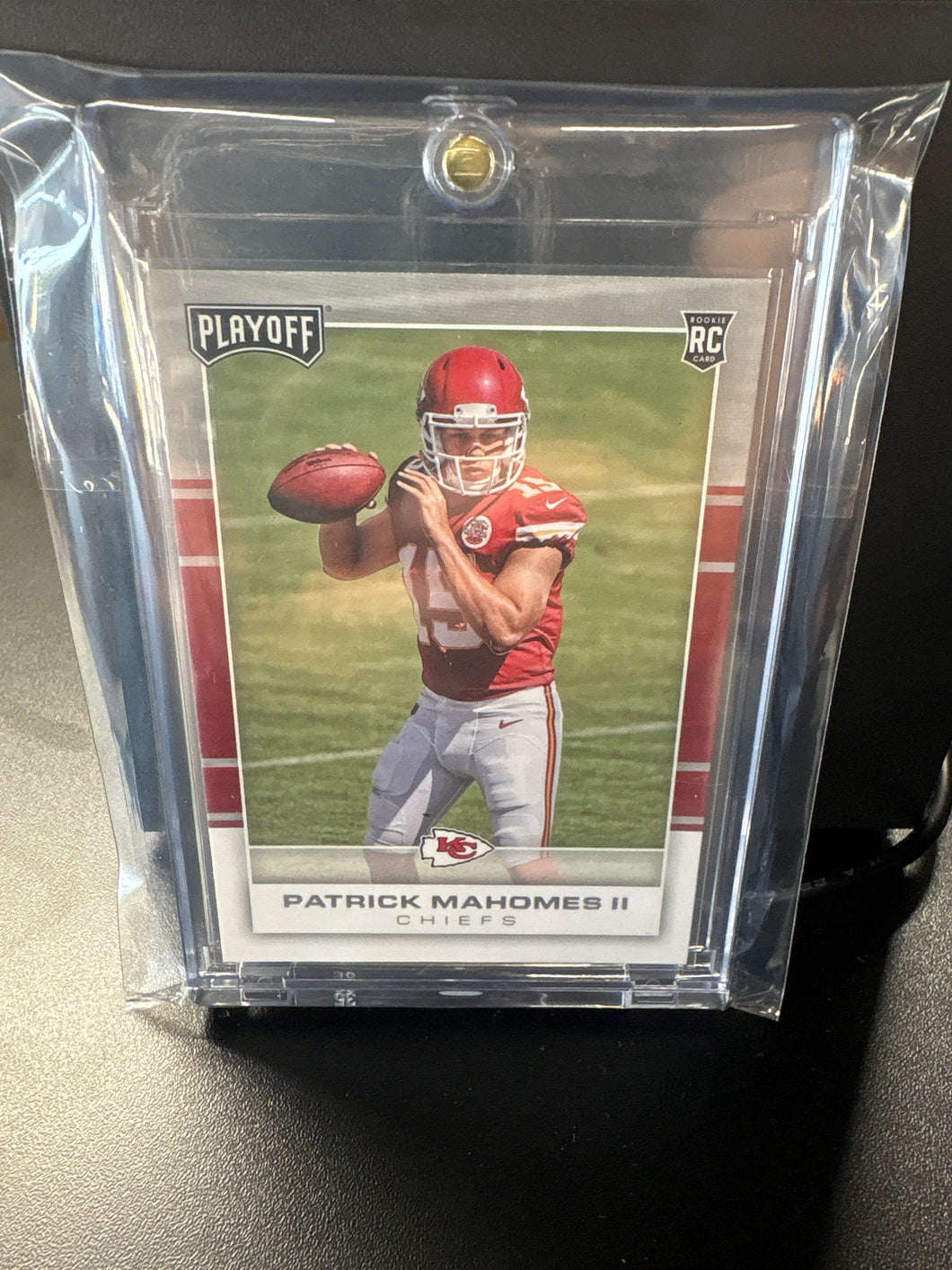 2017 Playoff Patrick Mahomes Rookie Card