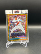 Load image into Gallery viewer, Nolan Ryan 2026 Topps Series 1 75th Anniversary #T91-97 Gold Crackleboard /50
