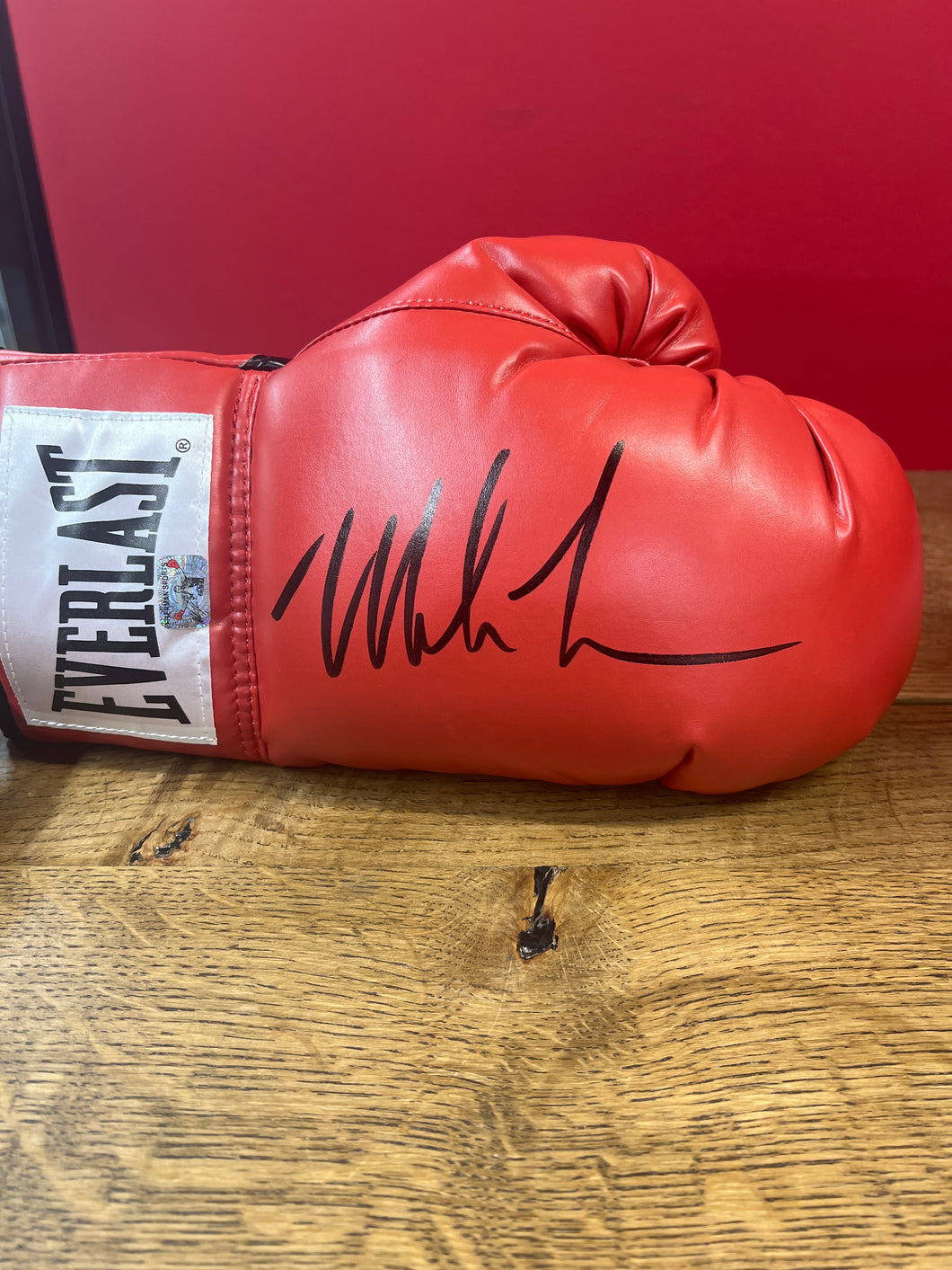 Mike Tyson Autographed Everlasting Boxing Glove