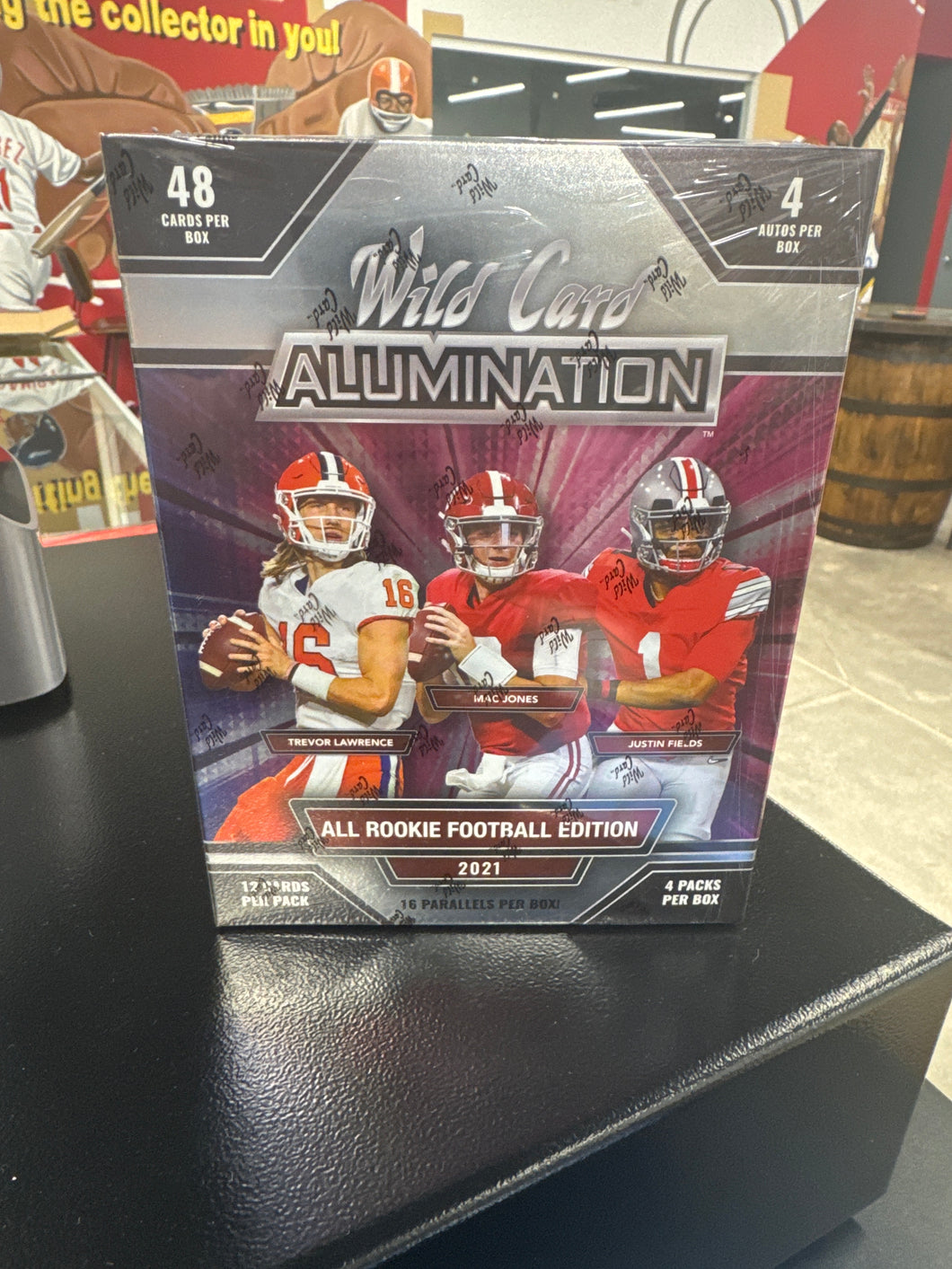 2021 Wild Card Alumination Football Hobby Box