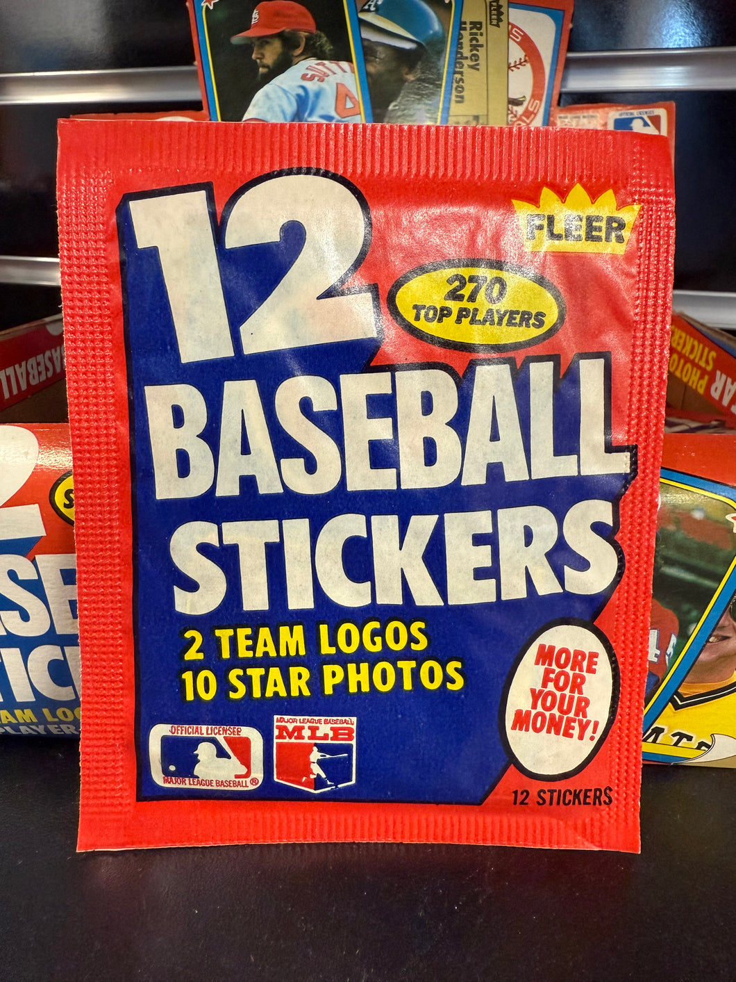 1983 FLEER BASEBALL STICKERS PACK