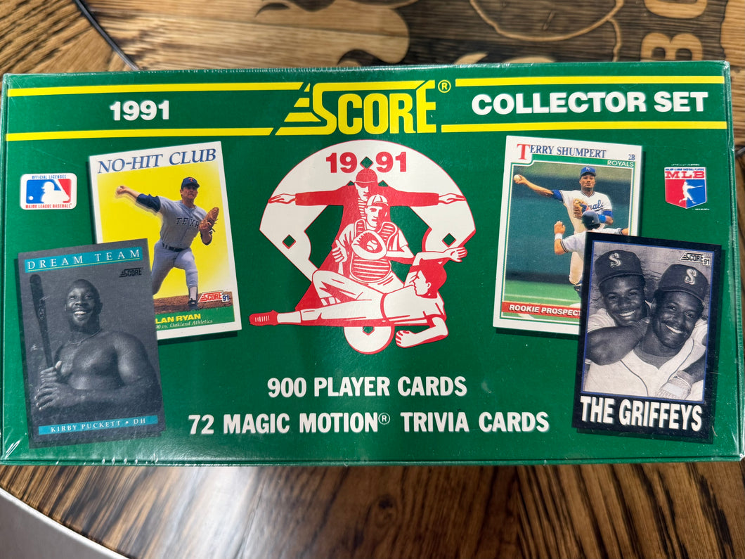 1991 Score Baseball Collector Set Factory Sealed - 900 Cards