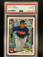 Load image into Gallery viewer, Jose Ramirez 2014 Topps RC Rookie Card PSA 10 Gem Mint
