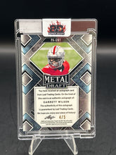 Load image into Gallery viewer, Garrett Wilson 2022 Leaf Metal Draft Black Mojo Auto /5 #PA-GW1
