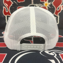 Load image into Gallery viewer, Black/White Classic Bomber Sports Cards Hat
