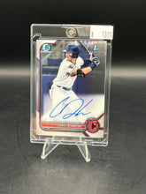 Load image into Gallery viewer, 2022 Bowman Draft Chase DeLauter Chrome Auto #CDA-CD
