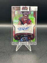 Load image into Gallery viewer, J.J. Watt 2024 Topps Resurgence Green Shimmer Auto /15 #RS-JJW

