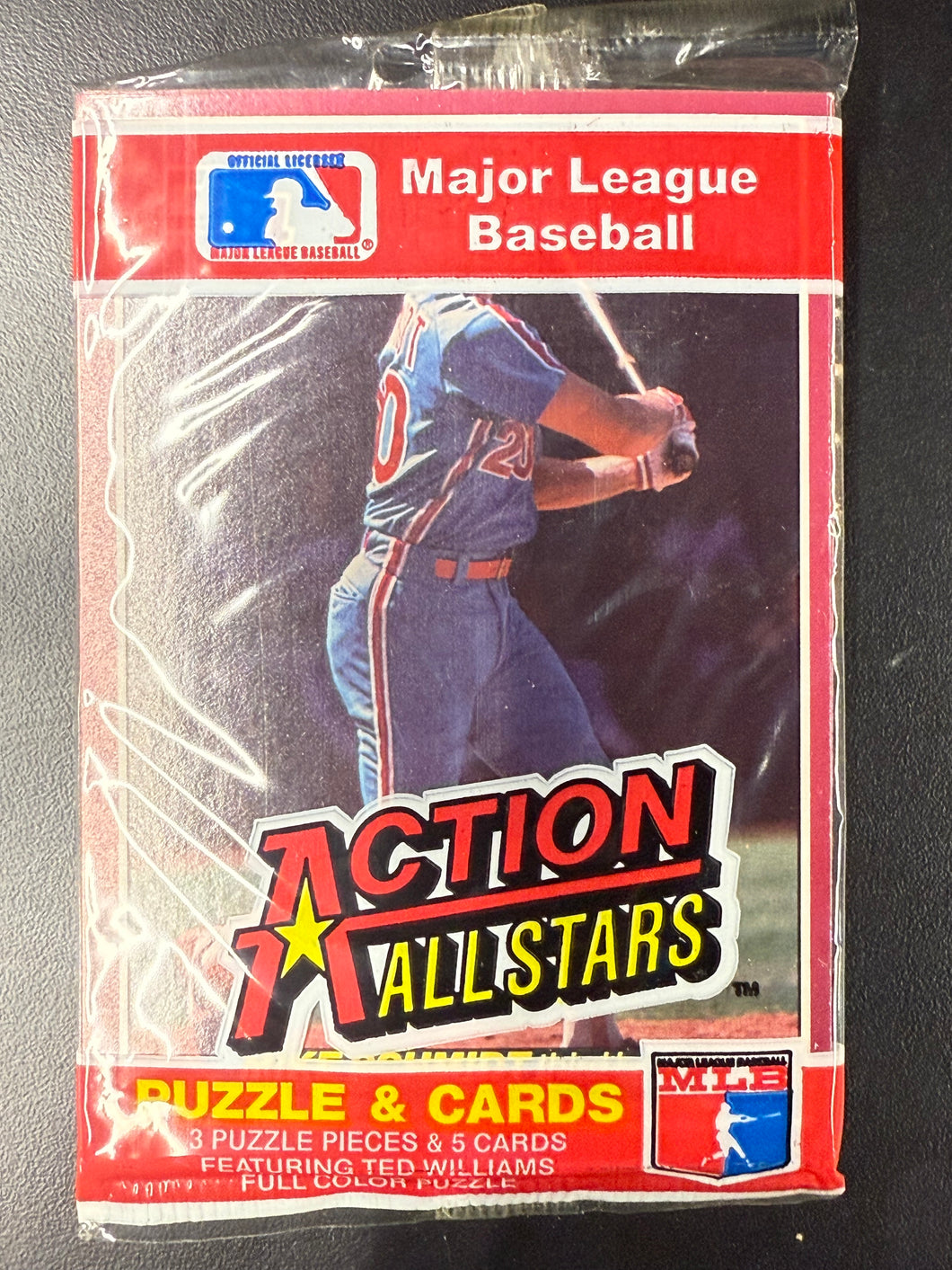 1984 Donruss Action All Stars Baseball Sealed Pack Puzzle & Cards