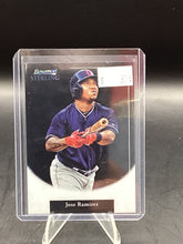 Load image into Gallery viewer, Jose Ramirez 2019 Bowman Sterling Retrospect #SR-JR /10
