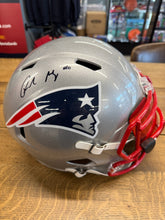 Load image into Gallery viewer, Drake Maye Signed Full Size Replica Helmet with Visor Fanatics Authentic Autograph Patriots

