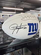 Load image into Gallery viewer, Lawrence Taylor Autographed Football New York Giants Beckett Witnessed Authenticity
