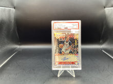 Load image into Gallery viewer, Bub Carrington 2024 Panini Mosaic Rookie Season Ticket Black Gold Auto /8 #RST-BUB PSA 10

