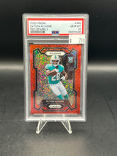 Load image into Gallery viewer, De'Von Achane 2023 Panini Prizm Red Sparkle Rookie #365 PSA 10
