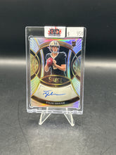 Load image into Gallery viewer, Tyler Shough 2025 Panini Select Silver Rookie Auto #RSI-TSH
