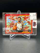 Load image into Gallery viewer, Darryn Peterson 2025 Topps Chrome McDonald's All American Red Ray Wave /5 #50
