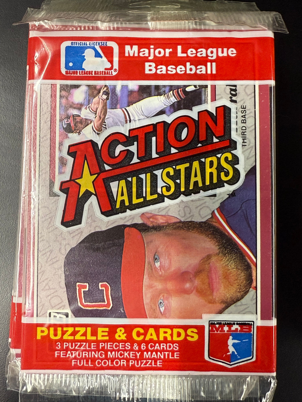 1983 Donruss Action All Stars Baseball Sealed Pack Puzzle & Cards