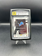 Load image into Gallery viewer, Aidan Hutchinson 2022 Immaculate Rookie Eye Black Patch Auto /99 #REB-AHU BGS 9/10
