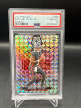 Load image into Gallery viewer, Michael Penix Jr 2024 Panini Mosaic RC PSA 10
