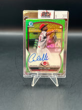 Load image into Gallery viewer, Cam Collier 2023 Bowman Mega Chrome Green Auto /99 #BCMA-CC
