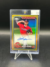 Load image into Gallery viewer, Gavin Williams 2024 Topps Chrome Gold Rookie Auto /50 #AC-GW
