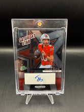 Load image into Gallery viewer, Julian Sayin Panini Prizm Draft Picks Saturday Star #SSS-JSN Auto
